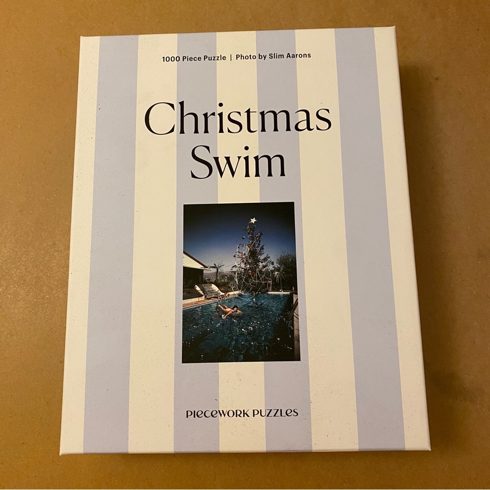 Piecework 1000 Piece Puzzle “Christmas Swim”